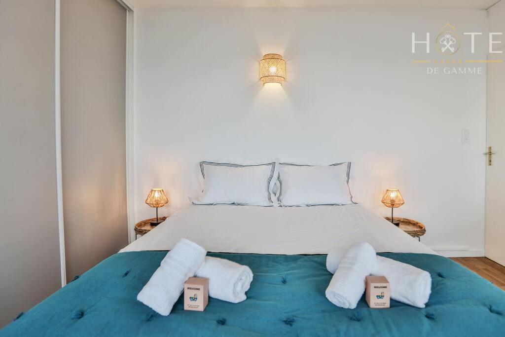 Appartement Central, Vue Mer Epoustouflante. Les Sables-dʼOlonne Kültér fotó