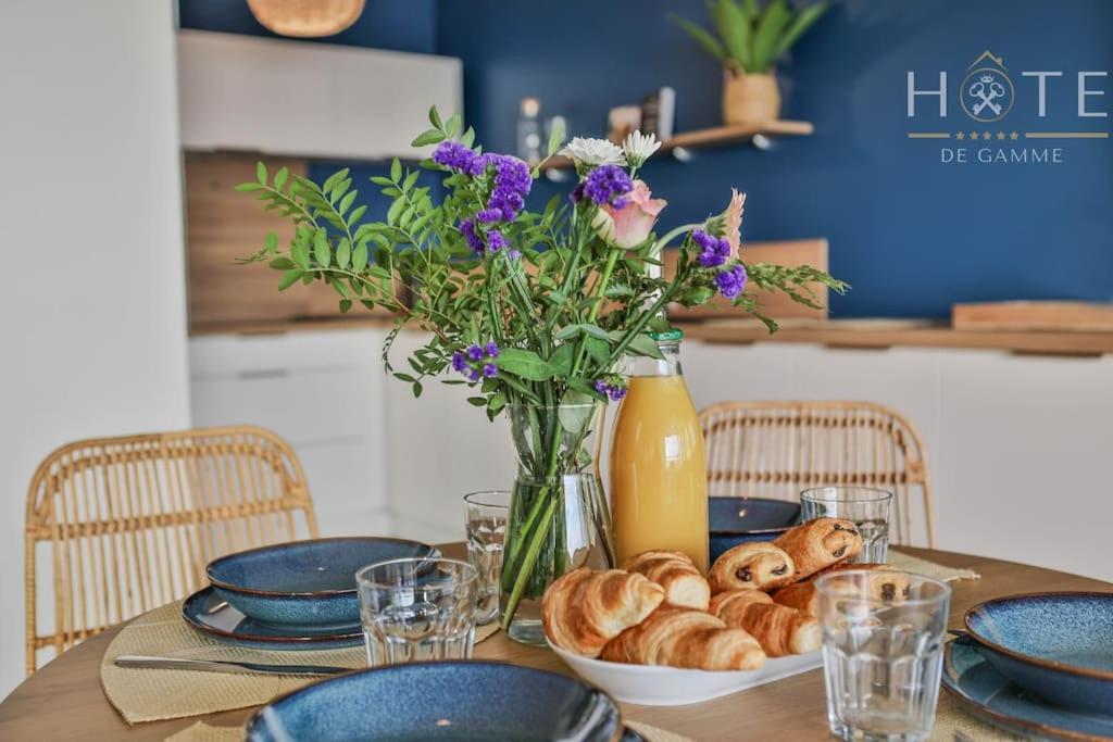 Appartement Central, Vue Mer Epoustouflante. Les Sables-dʼOlonne Kültér fotó
