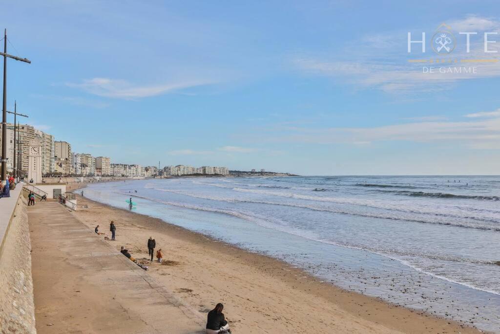Appartement Central, Vue Mer Epoustouflante. Les Sables-dʼOlonne Kültér fotó